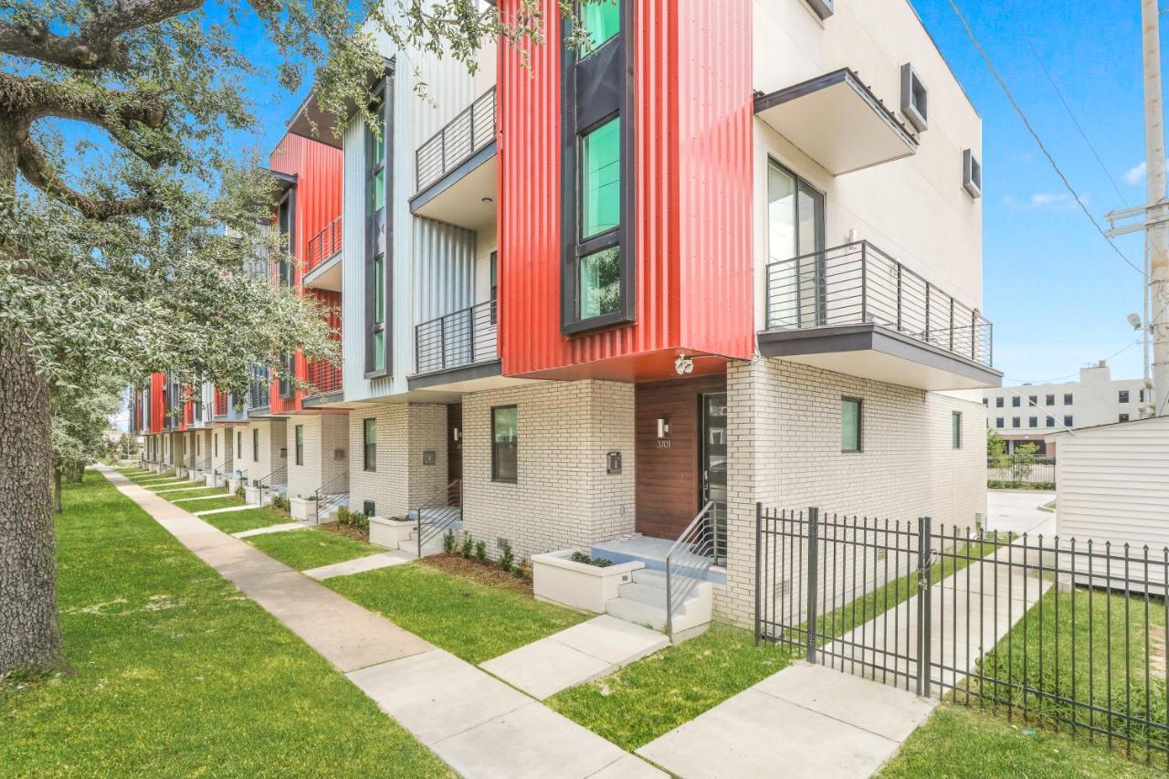 Modern 4Br Townhouse In Bienville Villas New Orleans Exteriör bild