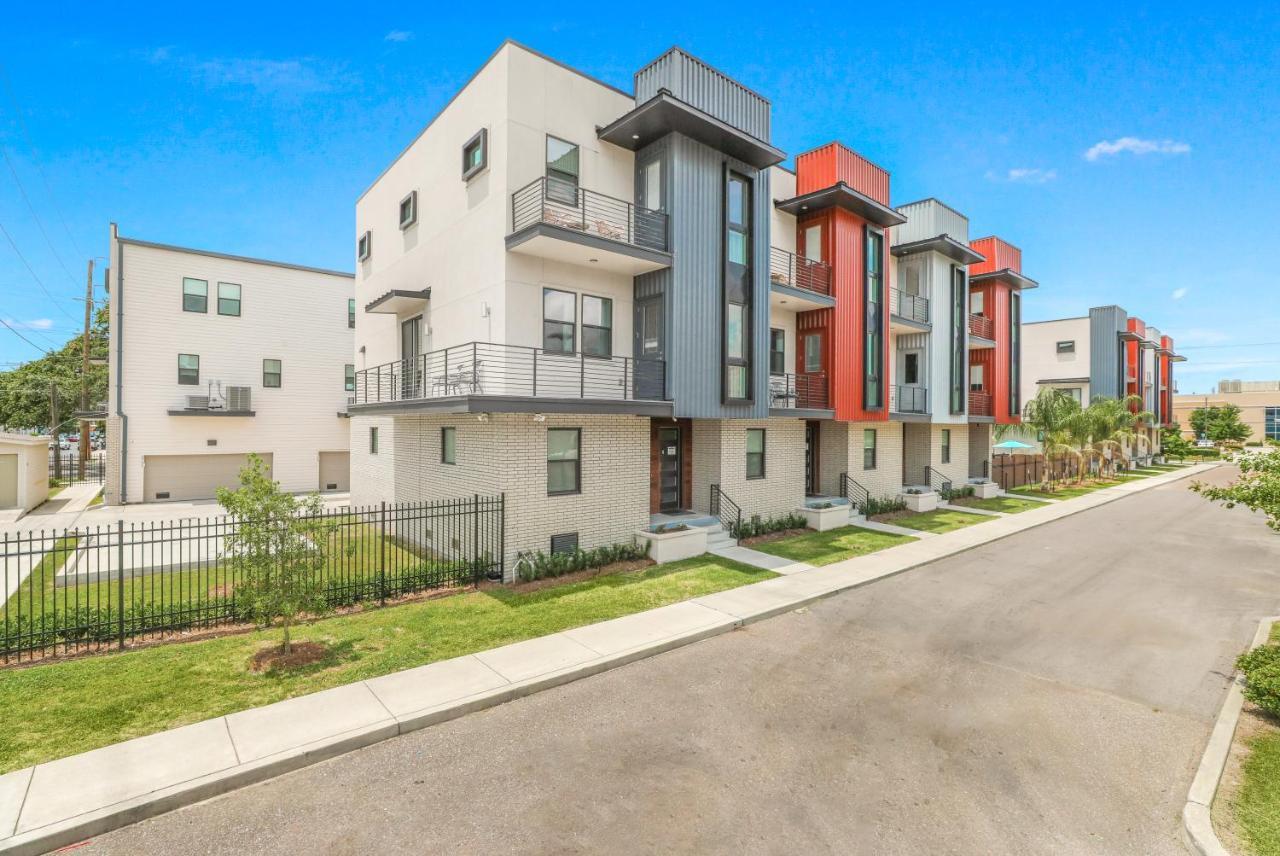 Modern 4Br Townhouse In Bienville Villas New Orleans Exteriör bild