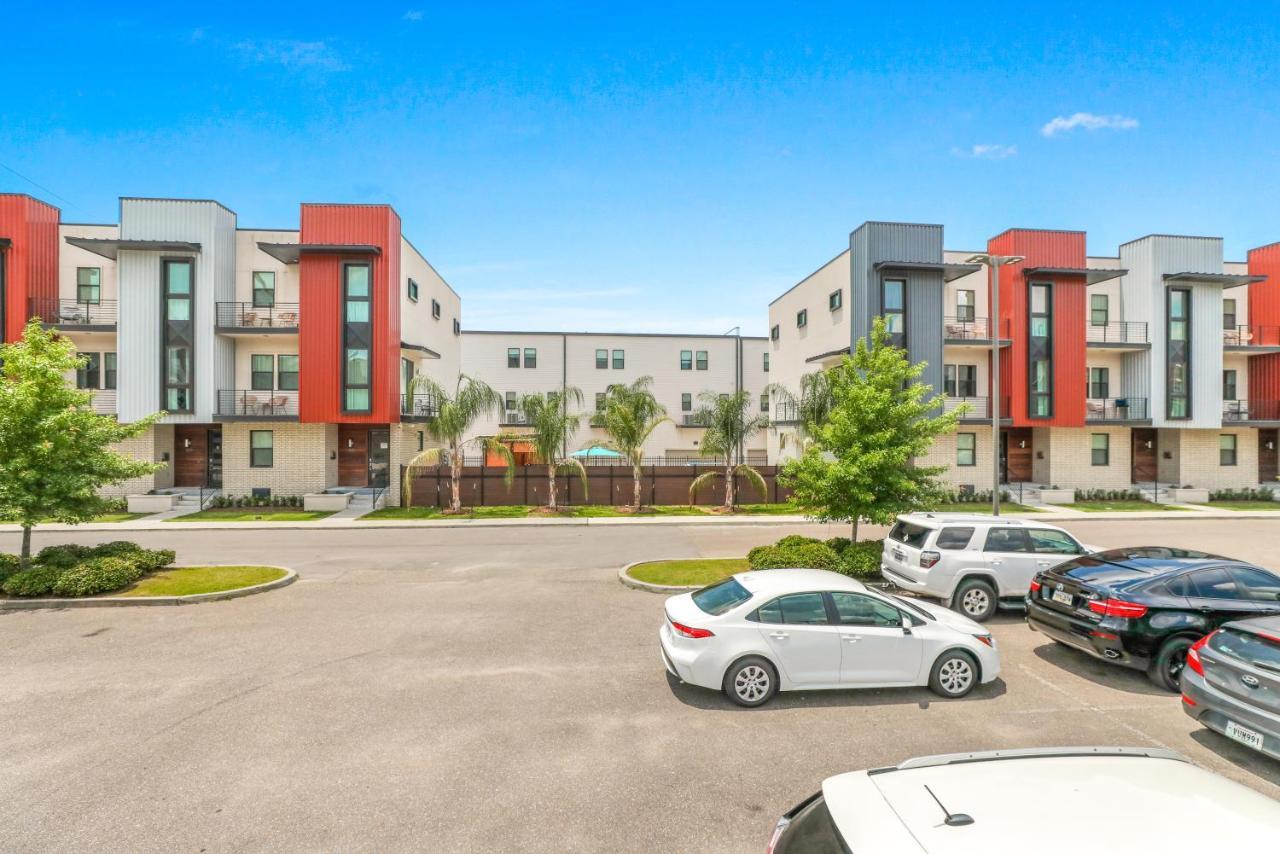 Modern 4Br Townhouse In Bienville Villas New Orleans Exteriör bild